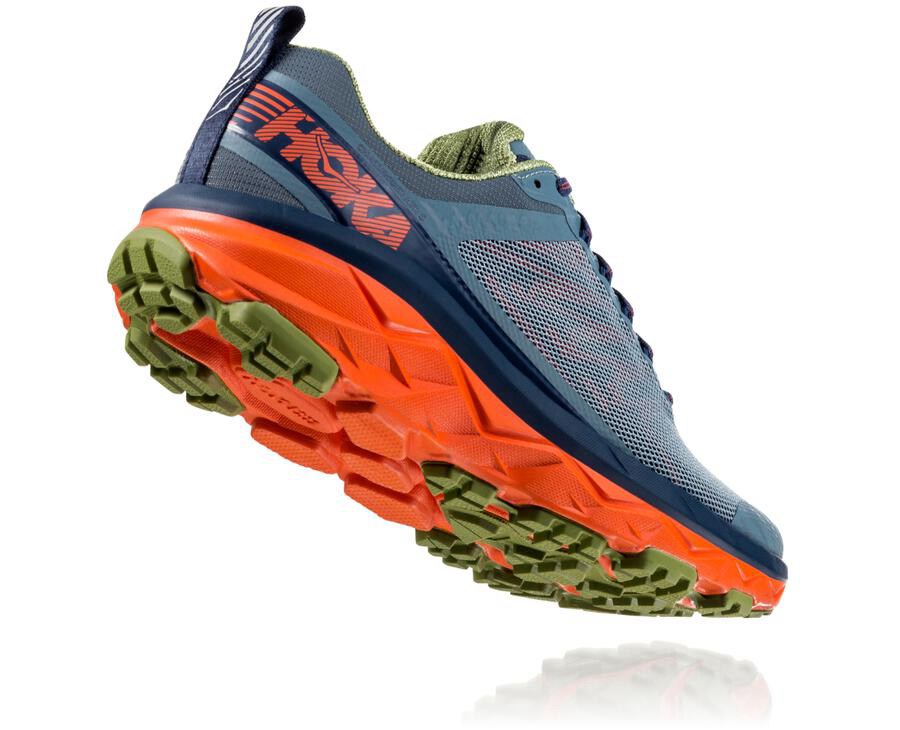 Zapatillas Trail Hoka One One Hombre - Challenger Atr 5 - Azul Marino - LMW732094